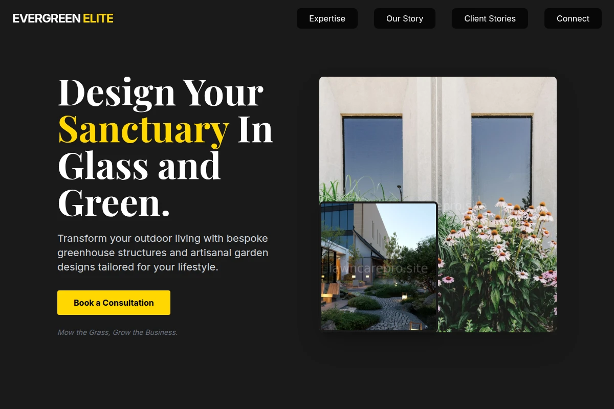 Greenhouse Garden Design
