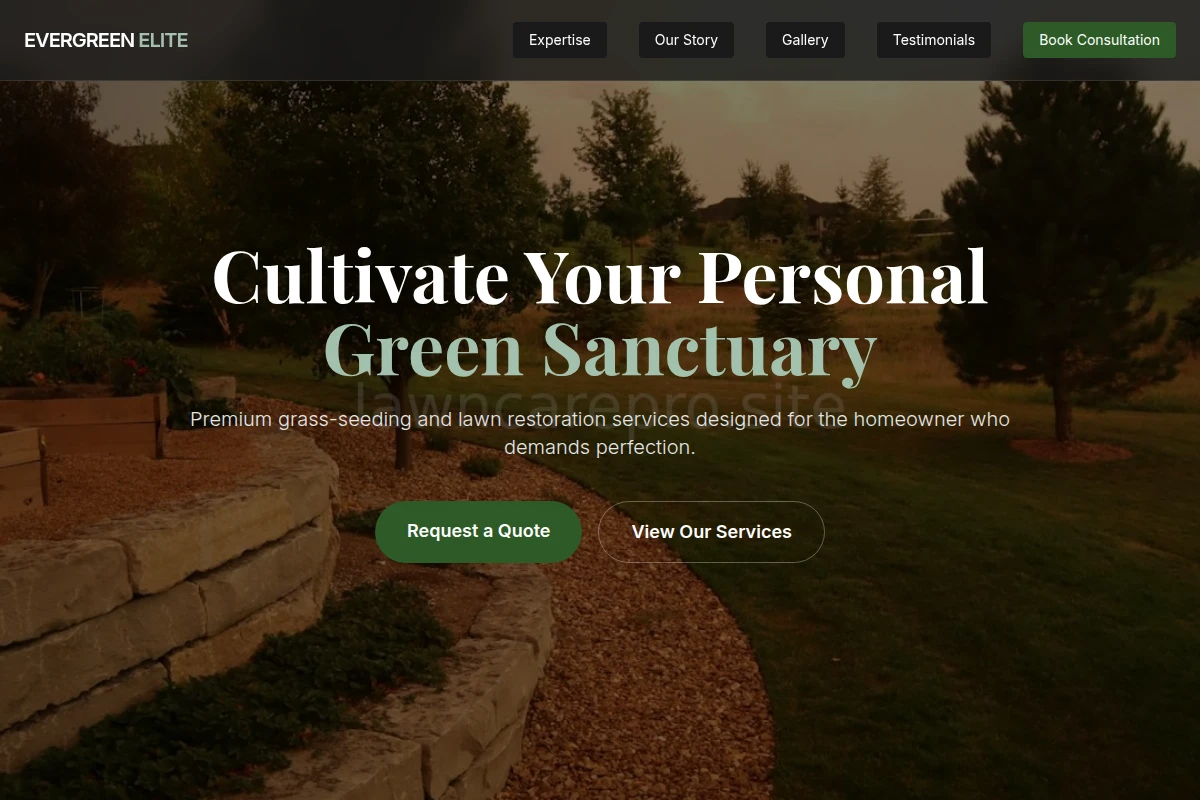 Grass-seed Landscaping