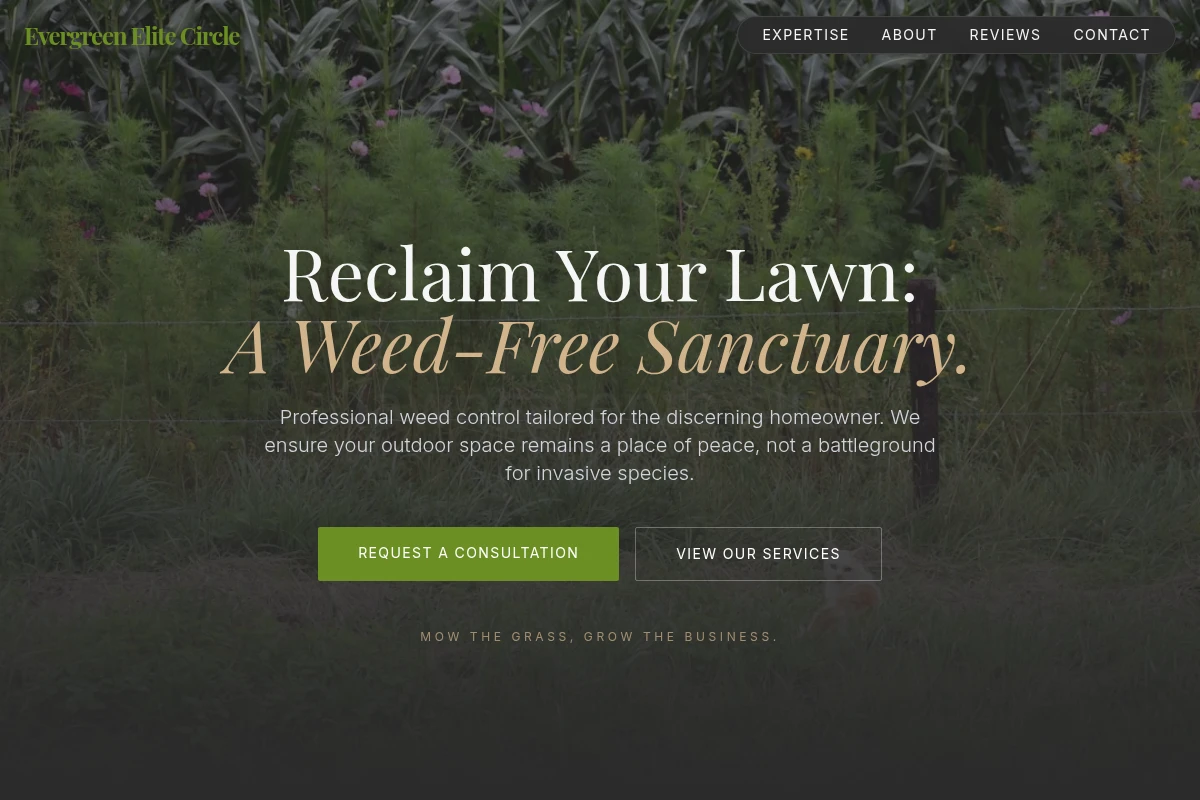 Trimmer Weed Control