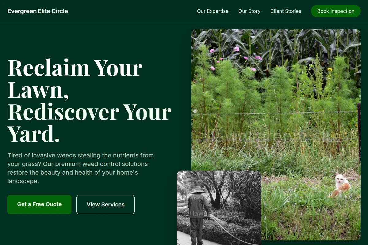 Blower Weed Control